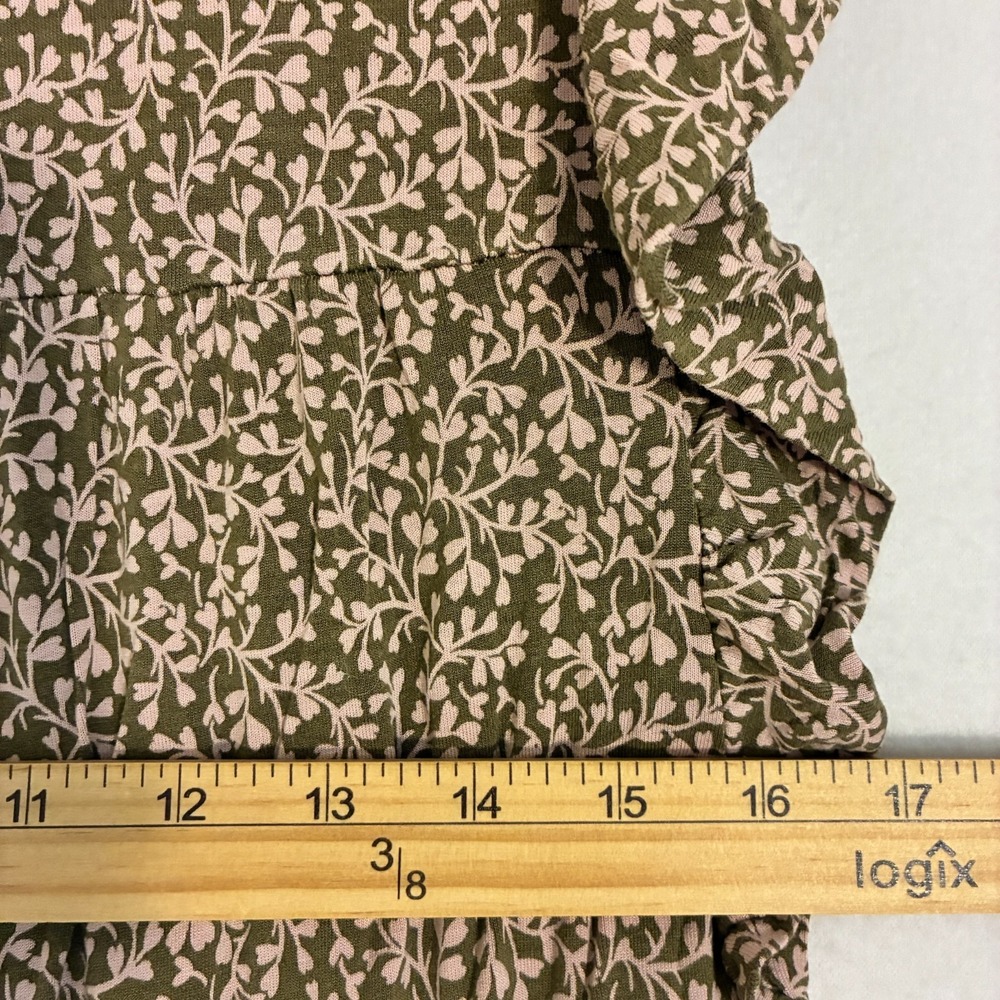 Boden Dress Womens 8L Floral Flutter Sleeve Ruffle Feminine Cottage Peasant Boho - Picture 8 of 10